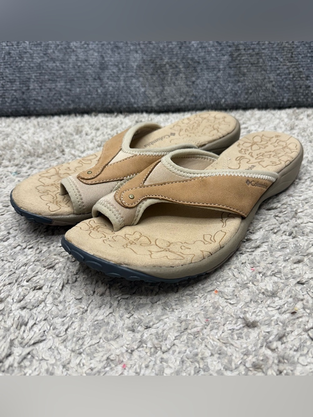 Columbia Kambi Women's Flip Flop Flat Sandal Casual Outdoor Size 7 Shoes